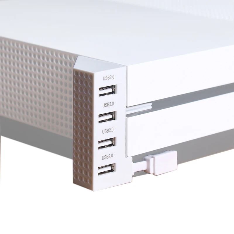 Игровые аксессуары для XBox One S консоли Продлить USB Порты и разъёмы 4 s usb хаб