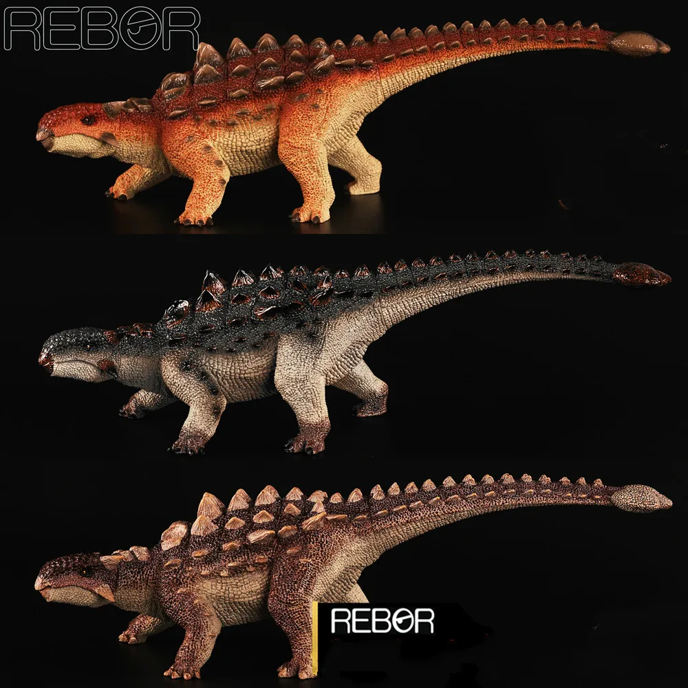 Коллекция динозавров REBOR Paleontology в масштабе 1:35 модель динозавра анкилозавра лупа