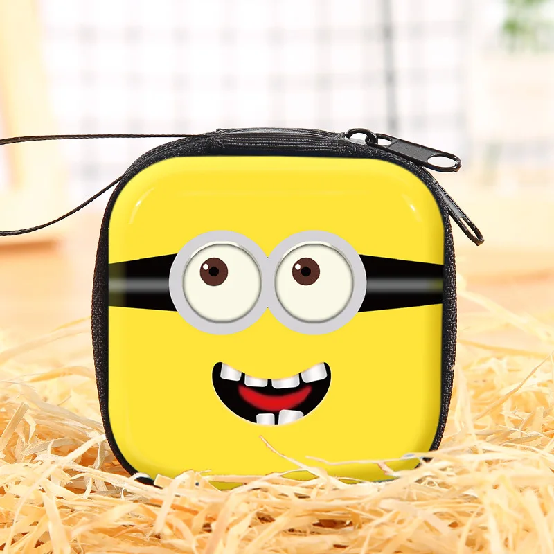 Аниме мультфильм Тоторо мини наушники сумка портативный u-диск TF карта USB кабель Органайзер портмоне - Цвет: see chart