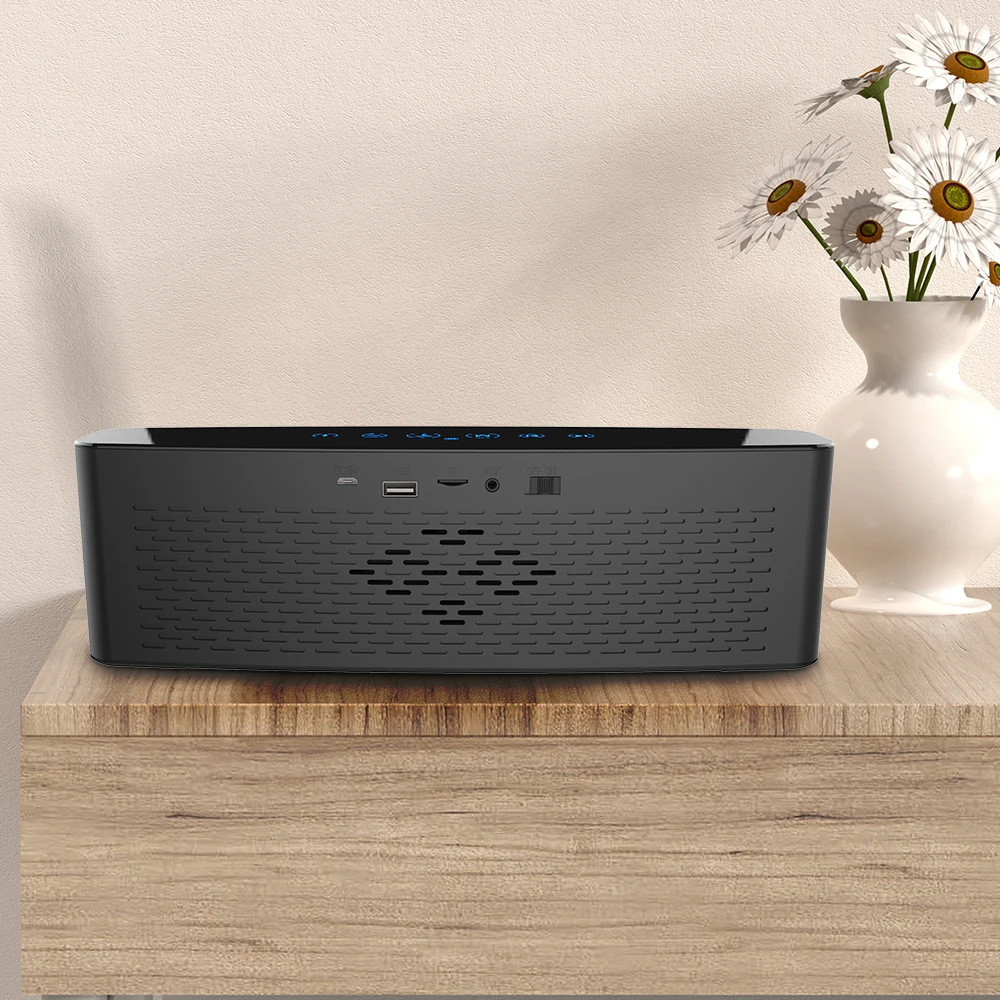 ZEALOT S12 3D объемный бас стерео Bluetooth беспроводной динамик Колонка сенсорное управление 12 Вт Поддержка TF карты AUX Play