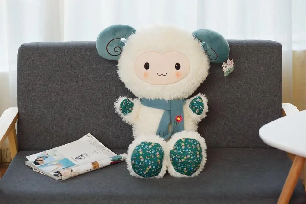 Новинка 2019 Овечья кукла 80 см плюшевая детские игрушки для отправки детей подарки