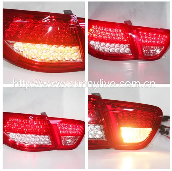 Для hyundai Avante светодиодный задний светильник elantra 2006-2010 WH
