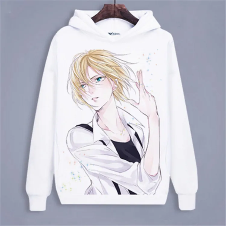 9 Men women Hoodies Anime YURI! on ICE Harajuku lovely lovers Clothing Unisex Adults Casual Clothes Sweatshirt Hoodie Tops - Цвет: 9
