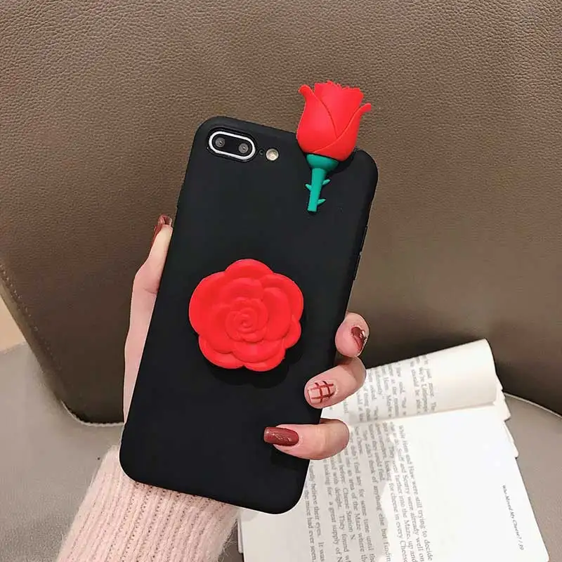 Мягкий силиконовый чехол для телефона Boucho iphone XS MAX XR X Матовые чехлы 7 8 6 S Plus 3D с