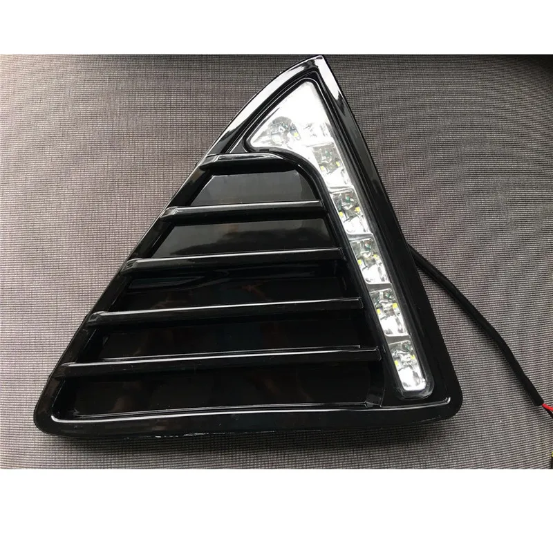 Gloss style E4 12V Светодиодные Автомобильные DRL дневные ходовые огни противотуманные