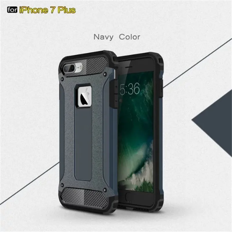 Business Armor Stand Phone cases For iPhone 5 5s ES 6 6s Plus 7 8 X XS XR MAX 2-in-1 Drop-proof Case Back Cover Capa shell |