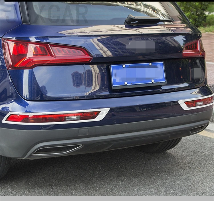 Накладка на заднюю противотуманную фару для автомобиля декоративная рамка Audi Q5