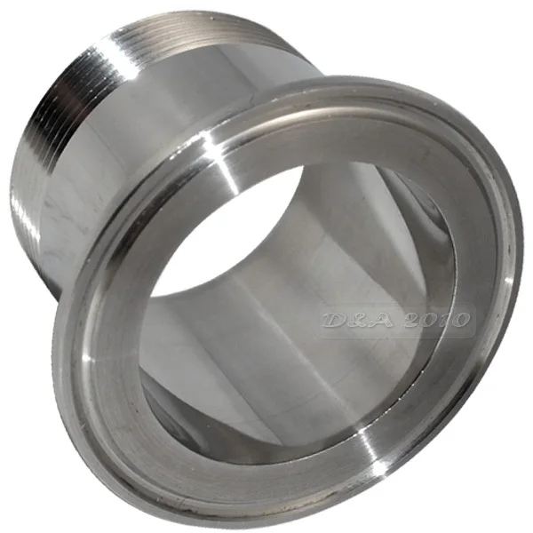 2&quot DN50 Sanitary Male Threaded Ferrule Pipe Fitting Tri Clamp Type Stainless Steel SS316 | Обустройство дома