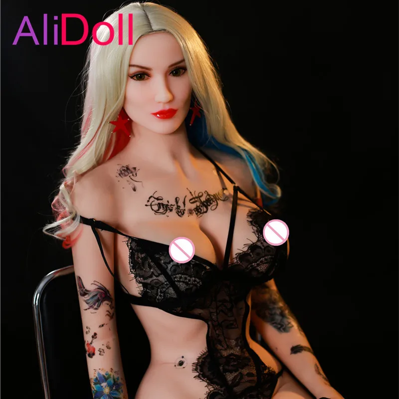Реалистичная Силиконовая секс кукла ALIDOLL для мужчин 168 см (фута) с большой грудью