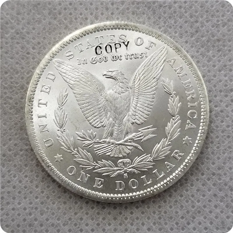 США 1921-P S D Morgan Dollar UNC МОНЕТА КОПИЯ памятные монеты-Реплика монеты медаль