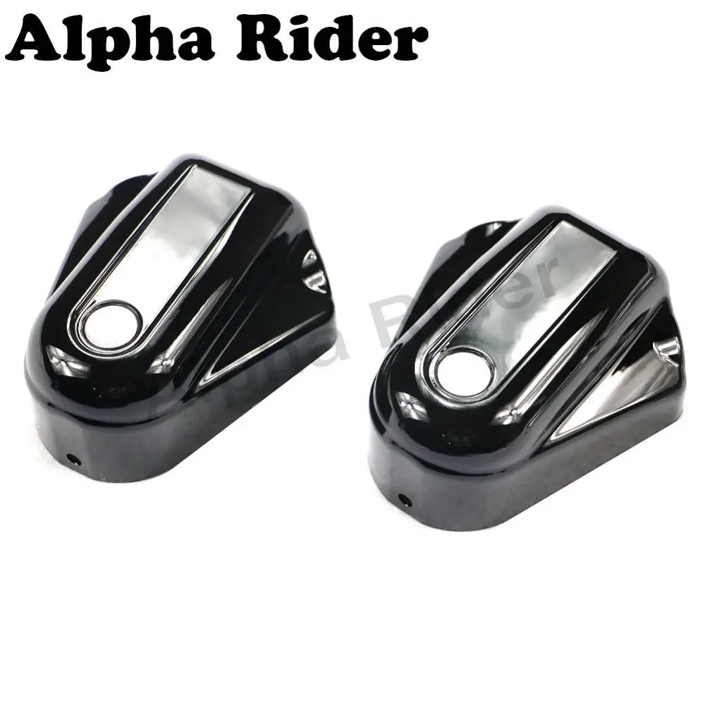 Защитные накладки на задние крышки осей из АБС пластика для harly Softail Cross Bones FLSTSB