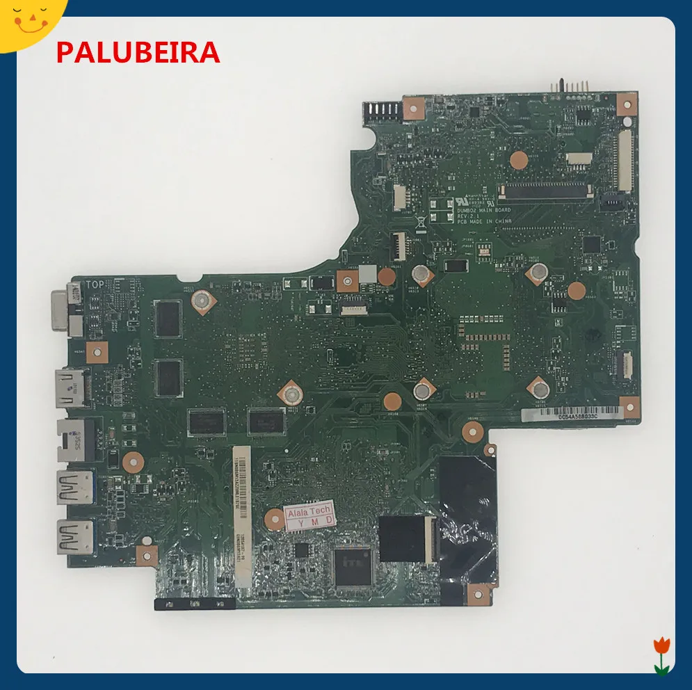 Основная плата PALUBEIRA DUMB02 для Lenovo Z710 (без порта для жесткого диска и с 8 видеочипами). Материнская плата DUMBO2 для ноутбука работает исправно.