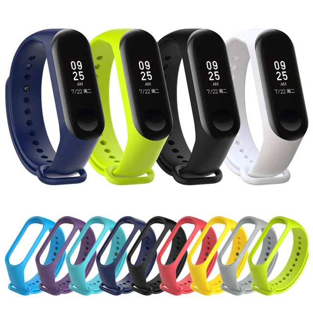 Новинка 2018 спортивный силиконовый ремешок LYKL для Xiaomi MIBand 3 сменный Браслет с