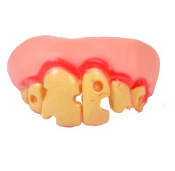 ANGRLY/5 шт. вечерние реквизиты на День дурака забавные зомби Зубы вампира игрушки