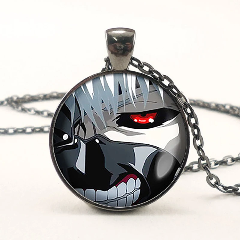 Аниме Tokyo Ghoul Touka Kaneki Ken Rize Kamishiro косплей подарок для влюбленных черная подвеска