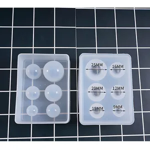 1 шт., силиконовая форма для бусин из эпоксидной смолы