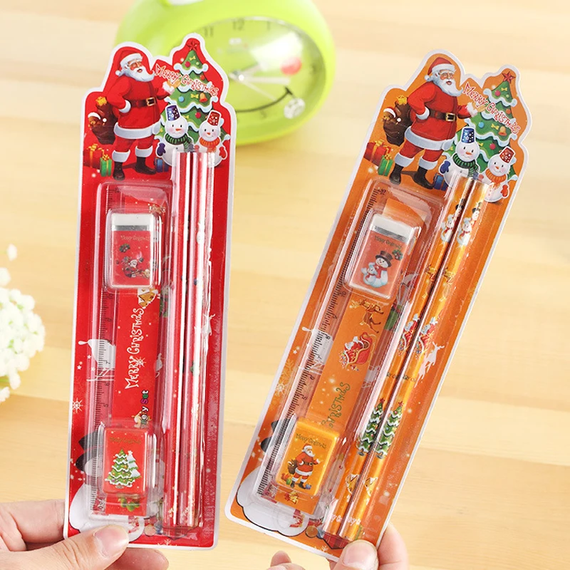 2 шт. Детские Рождественские школьные принадлежности Подарочная коробка