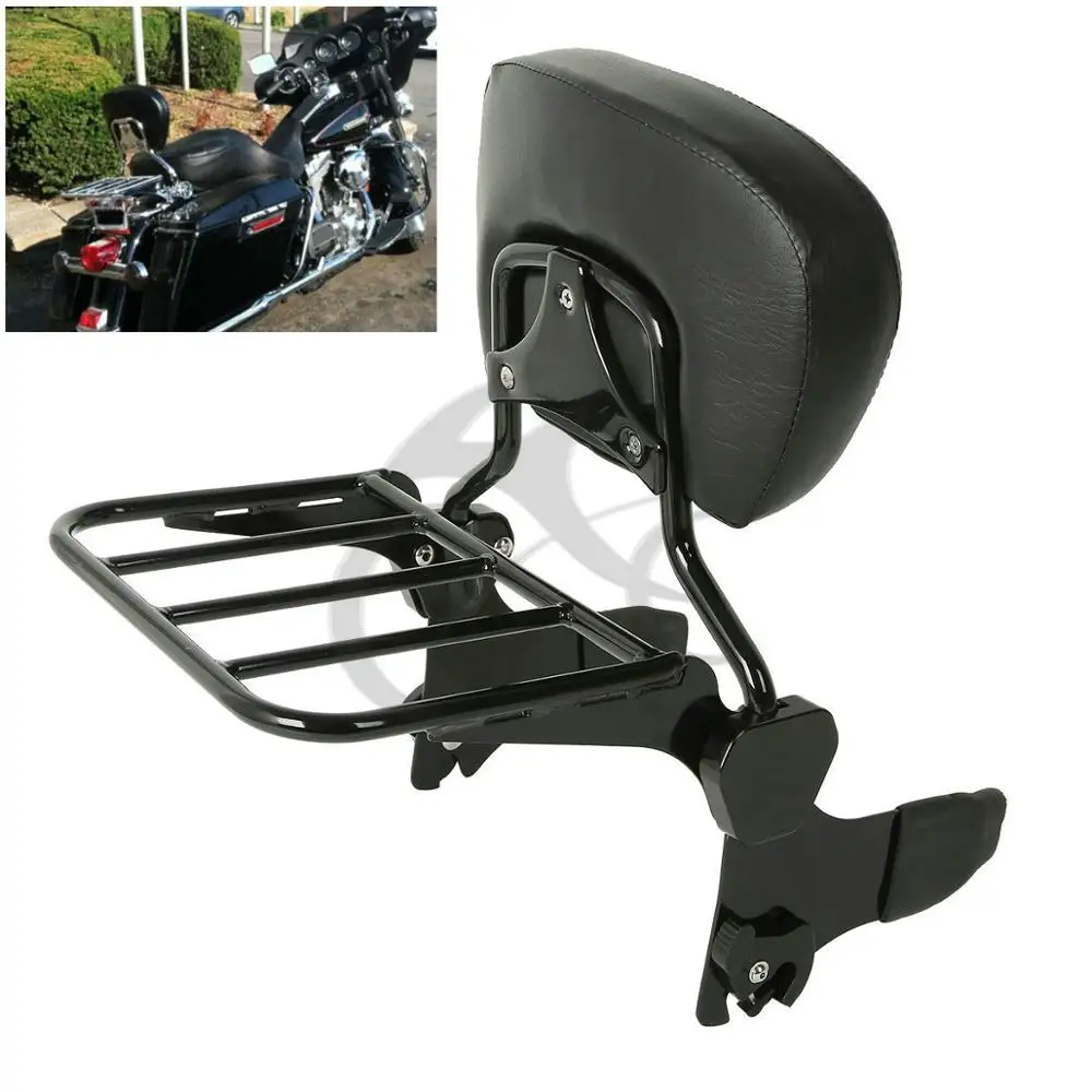 Съемная подставка для мотоцикла багажная стойка Harley Touring Road King Classic 97 08 FLHT FLHX FLHR