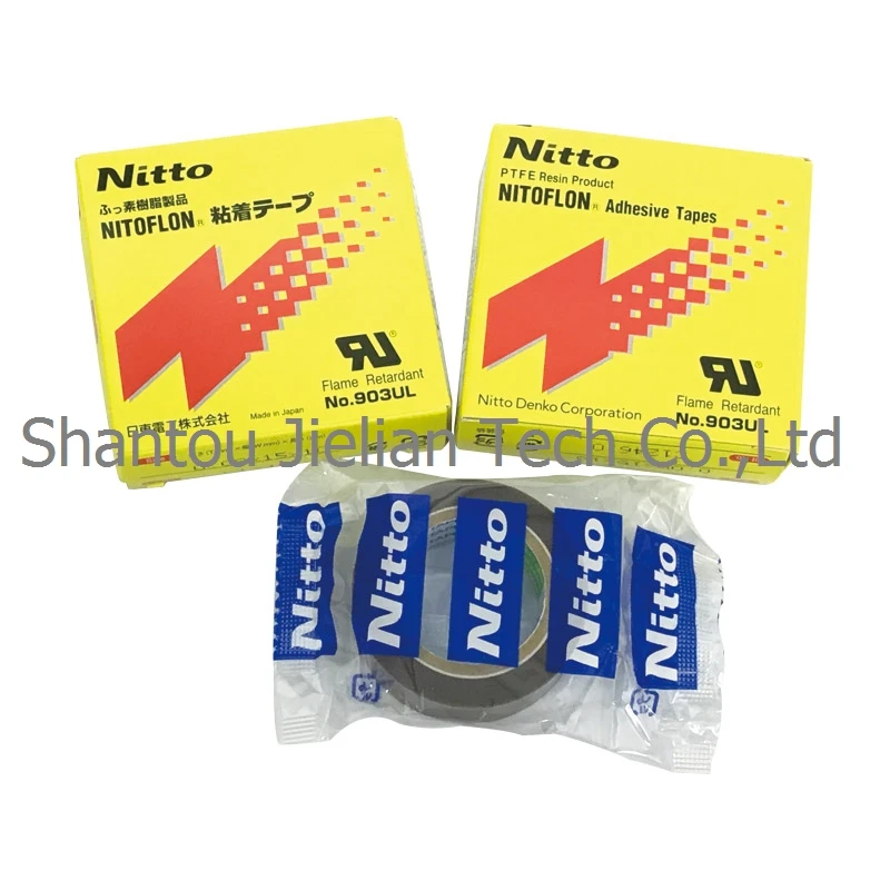 

Japan NITTO DENKO PTFE Glue Tape NITOFLON Adhesive Tape 903UL T0.08mm*W15mm*L10m