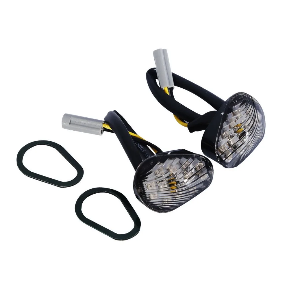 Мотоцикл Clear/Smoke LED указатель поворота для Yamaha FZ09 MT09 2014 2016 FZ07 MT07 2015 2017 аксессуары| |