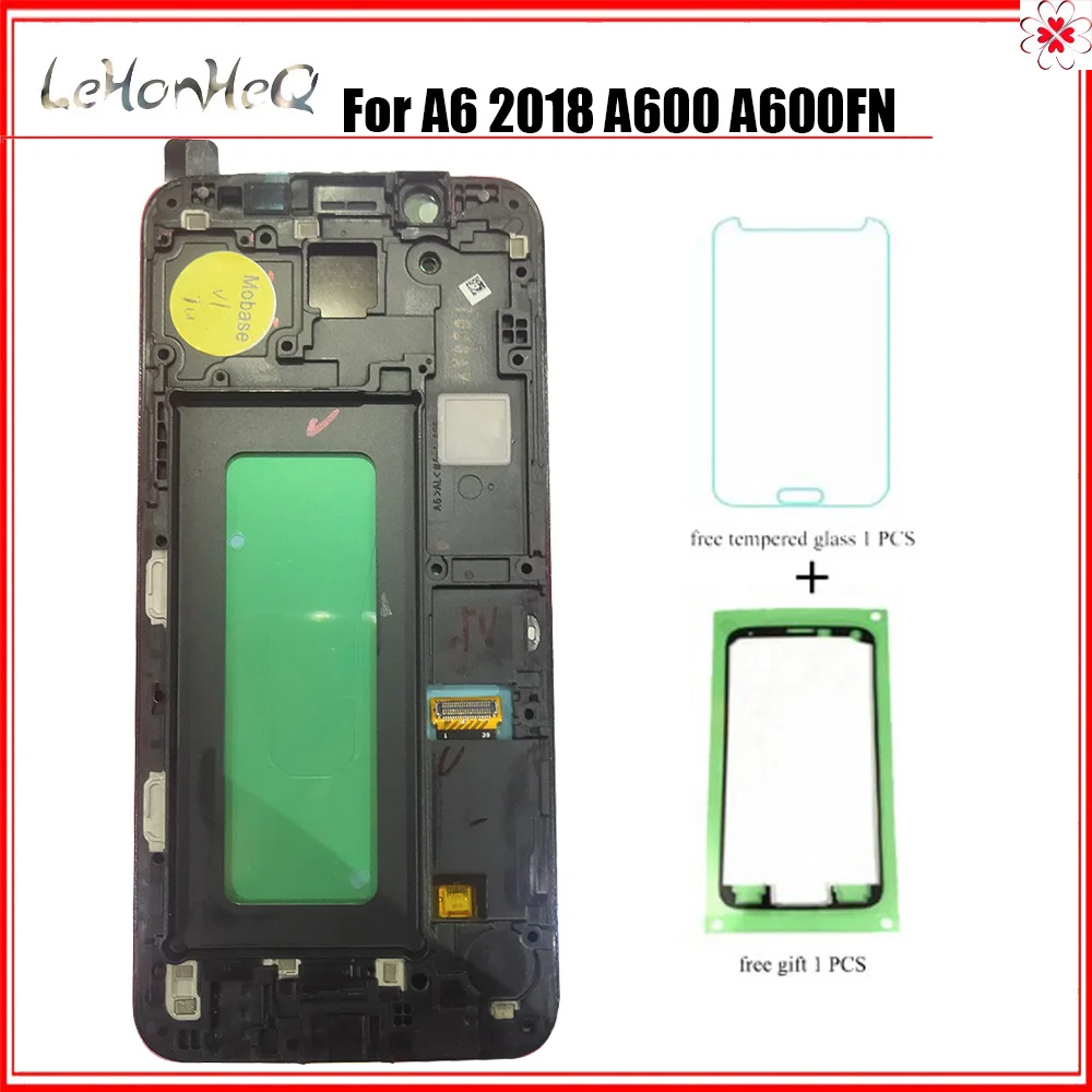 100% Новый оригинальный ЖК дисплей для samsung Galaxy A6 2018 A600 A600F A600FN с сенсорным экраном