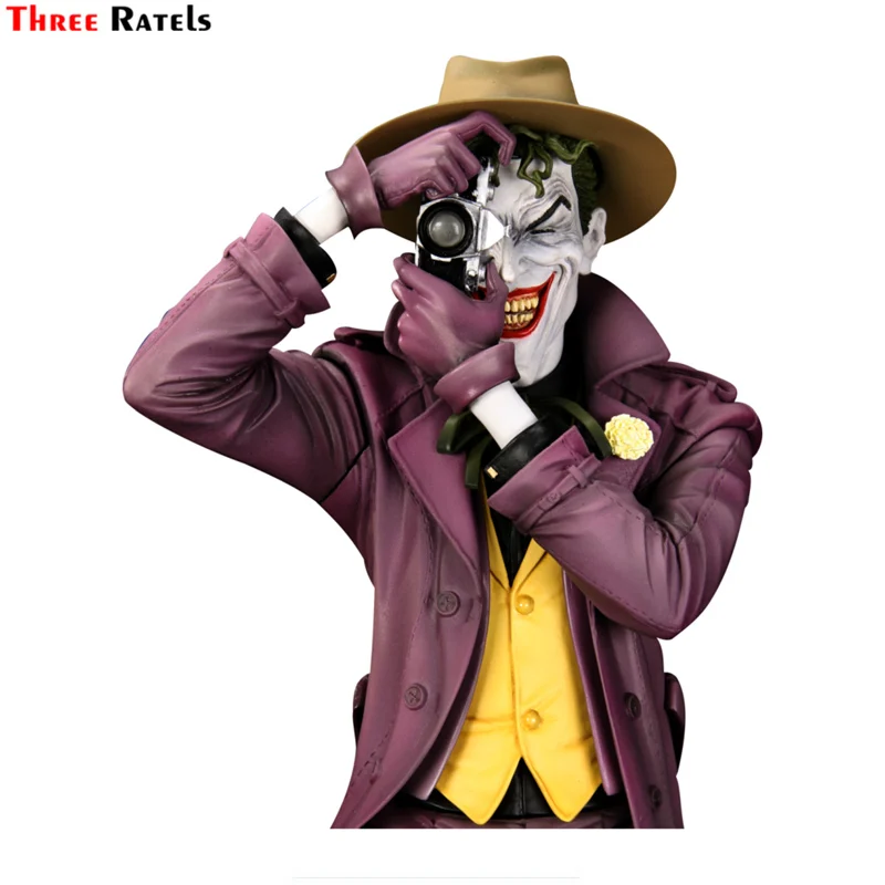 Забавные автомобильные наклейки Three Ratels TRL749 #17x14 2 см Джокер фотография и |