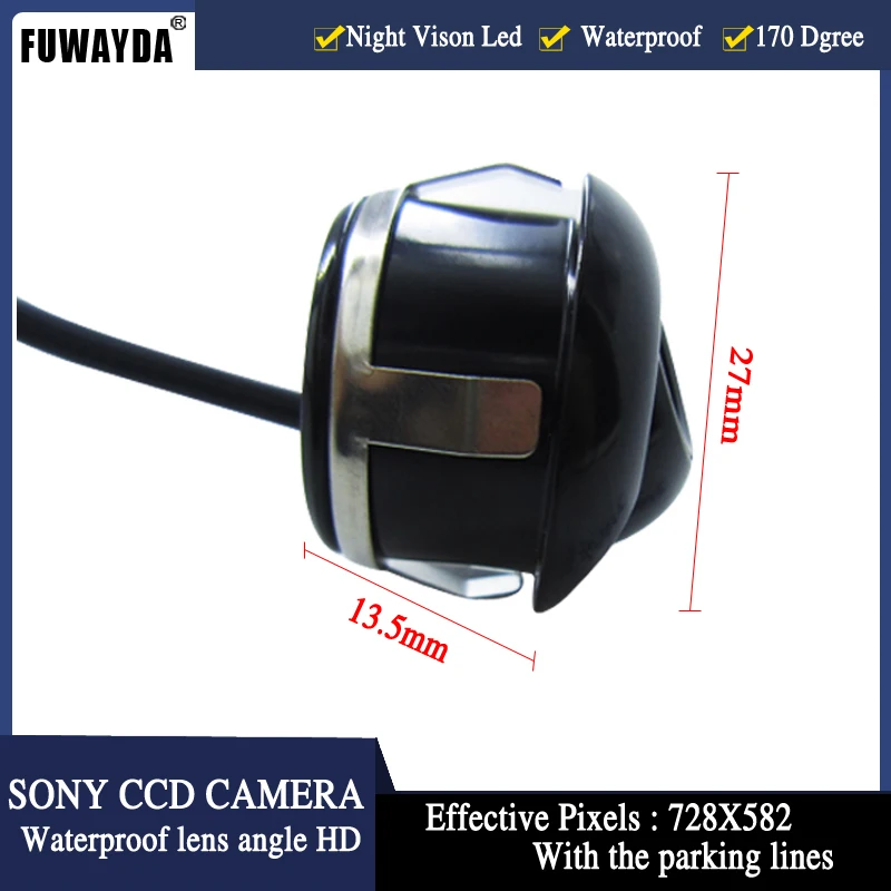 FUWAYDA Бесплатная доставка Беспроводная SONY CCD Автомобильная камера