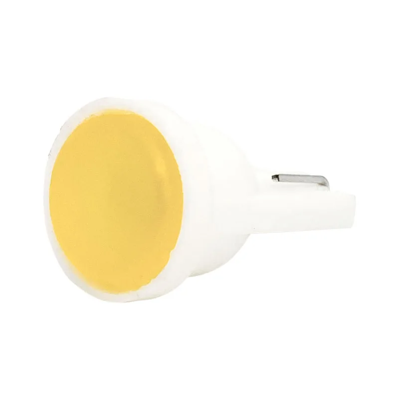 10 шт. керамические светодиодсветодиодный лампы T10 W5W WY5W 194|t10 ceramic|cob led carled car interior |