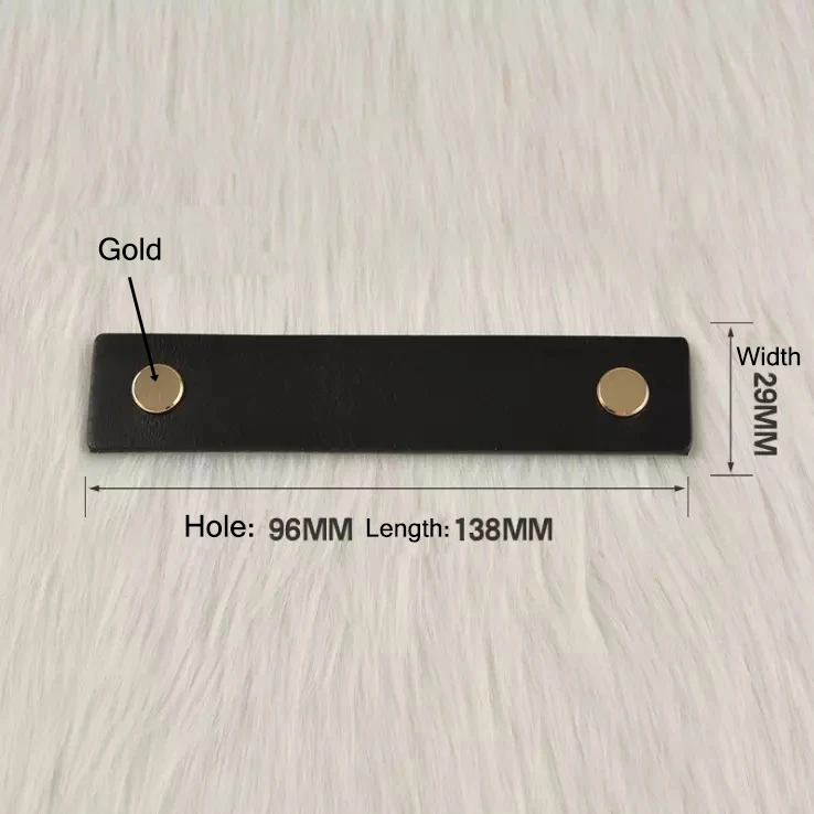 C-1500-96-gold Ручки для шкафа, кожаный комод, круглые ручки для ящиков, дверная ручка, коричневая бронза/золото/серебро, кухонная ручка - Цвет: C-1500-96-gold