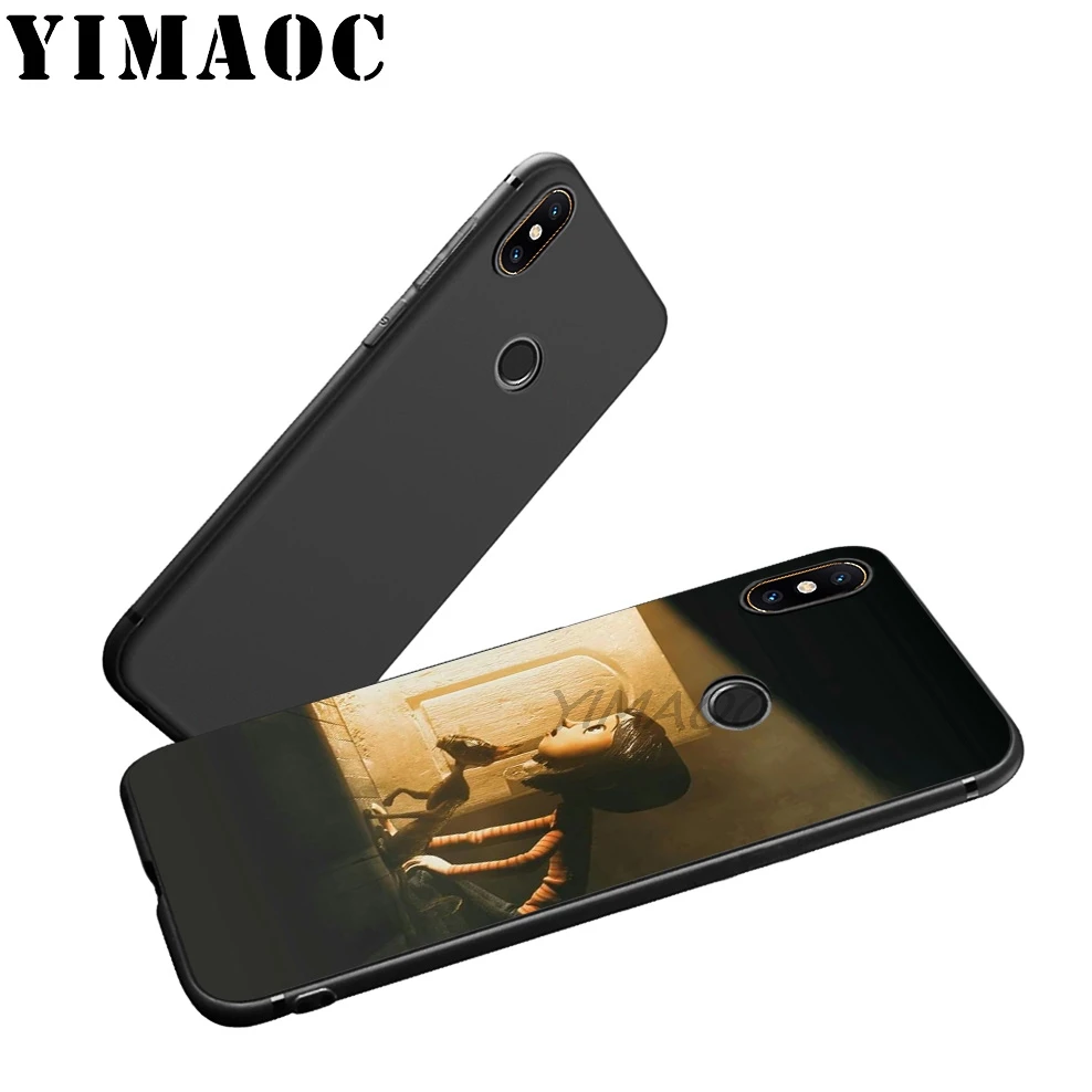 Ультратонкий Мягкий чехол YIMAOC Coraline movie для Xiaomi Redmi Note 7 6 6A 5 4 4X 4A 5A S2 7A GO K20 Plus Pro |