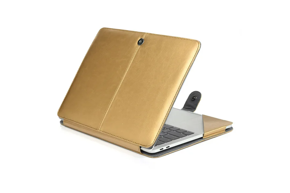 Pu кожаный чехол для Apple MacBook Air Pro retina 11 12 13 15 Pro 13 15 дюймов с сенсорной панелью+ крышка клавиатуры
