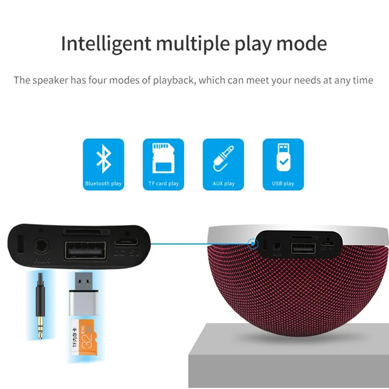 2019 лучшие продажи портативный мини беспроводной Bluetooth умный музыкальный динамик