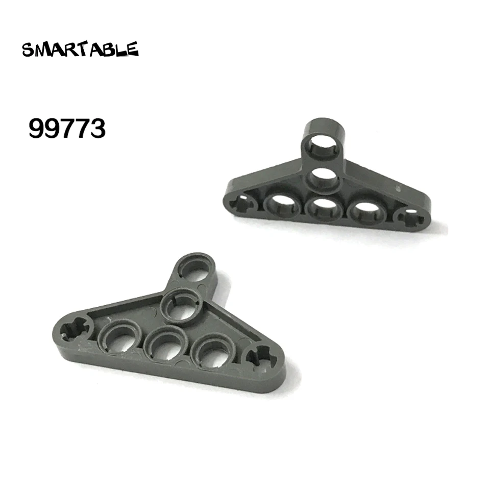 Smartable технический подъемник тонкий с отверстием строительный блок MOC детали