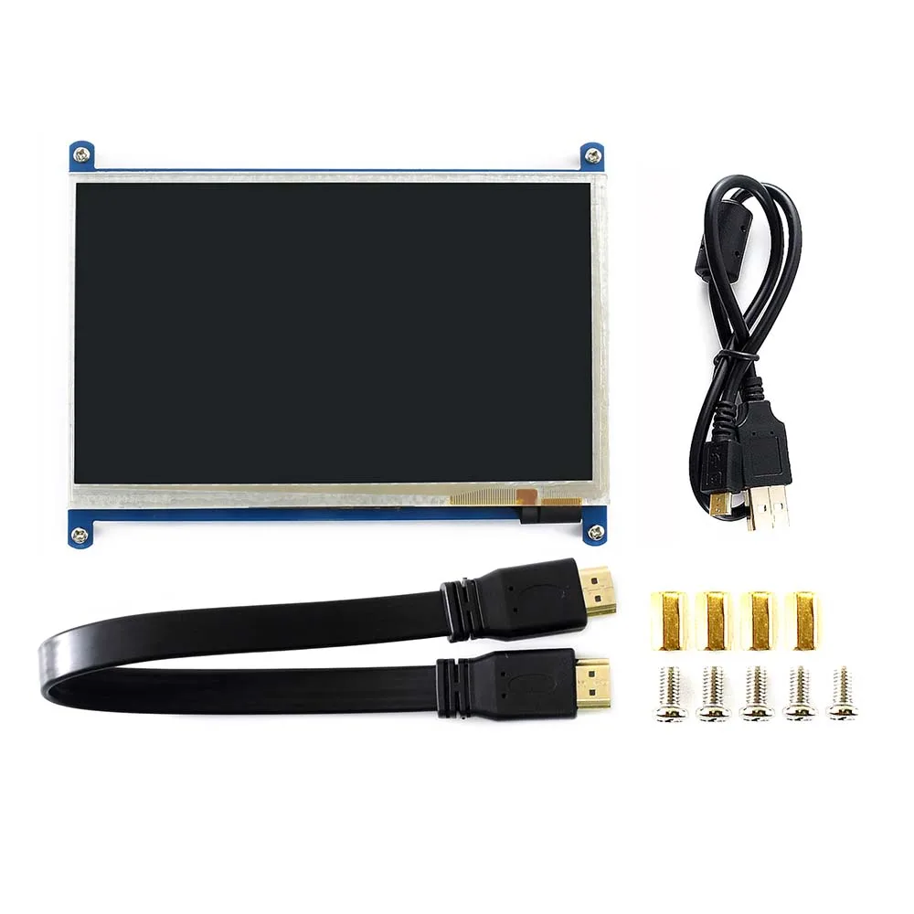 7-дюймовый HDMI LCD (B) 800*480 емкостный сенсорный экран интерфейс для Raspberry Pi поддержка