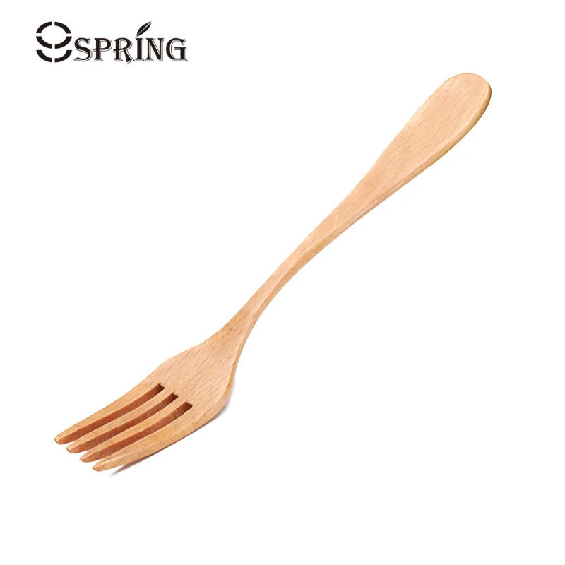 6 шт Обеденные вилки натуральные деревянные вилы десерт вилка Фруктовый салат