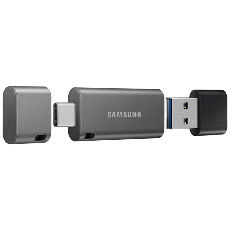 Samsung Cle USB 32 Гб, флеш-накопитель USB 3,1 DUO Plus, 64 ГБ, 128 ГБ, USB C, флешка для Chromebooks, настольного ноутбука