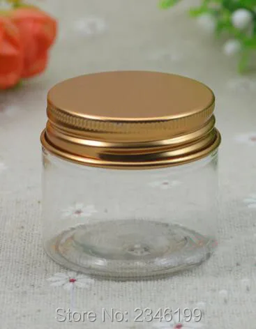 Банка пластиковая прозрачная для крема ухода за кожей 50 шт./Лот 20 г мл | Красота и