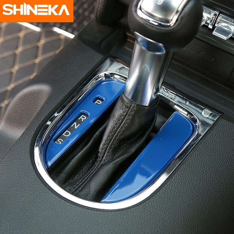 SHINEKA отделка для панели передач автомобиля задняя крышка внутреннее литье