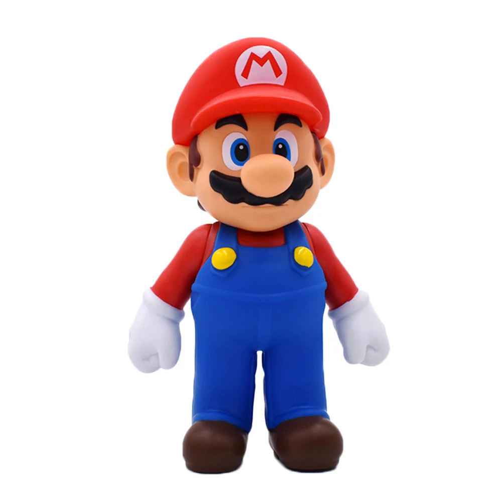 A 8-15 см Фигурки "Супер Марио" игрушки Super Mario Bros Bowser Luigi Koopa Yoshi Mario Maker Odyssey ПВХ фигурка модель игрушки куклы - Цвет: A