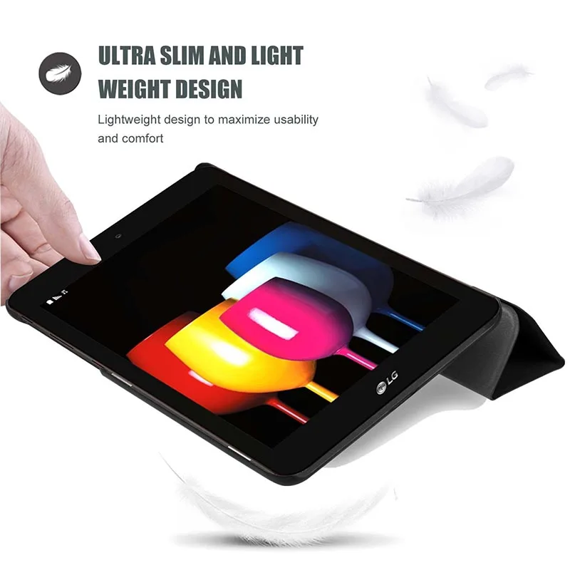 CucKooDo Тонкий чехол с подставкой Жесткий Чехол защитный для LG G Pad F2 8 0 Sprint Model LK460