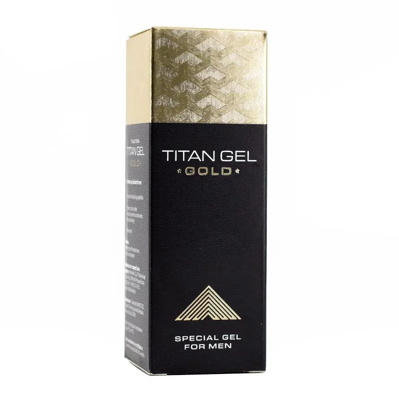 Оригинальный Titan гель золото Россия крем для увеличения пениса Ретардер Intim