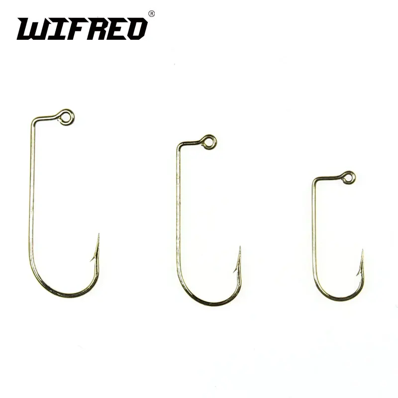 

Wifreo #2, #4, 100 шт., золотистый крючок для приманки, 575 м