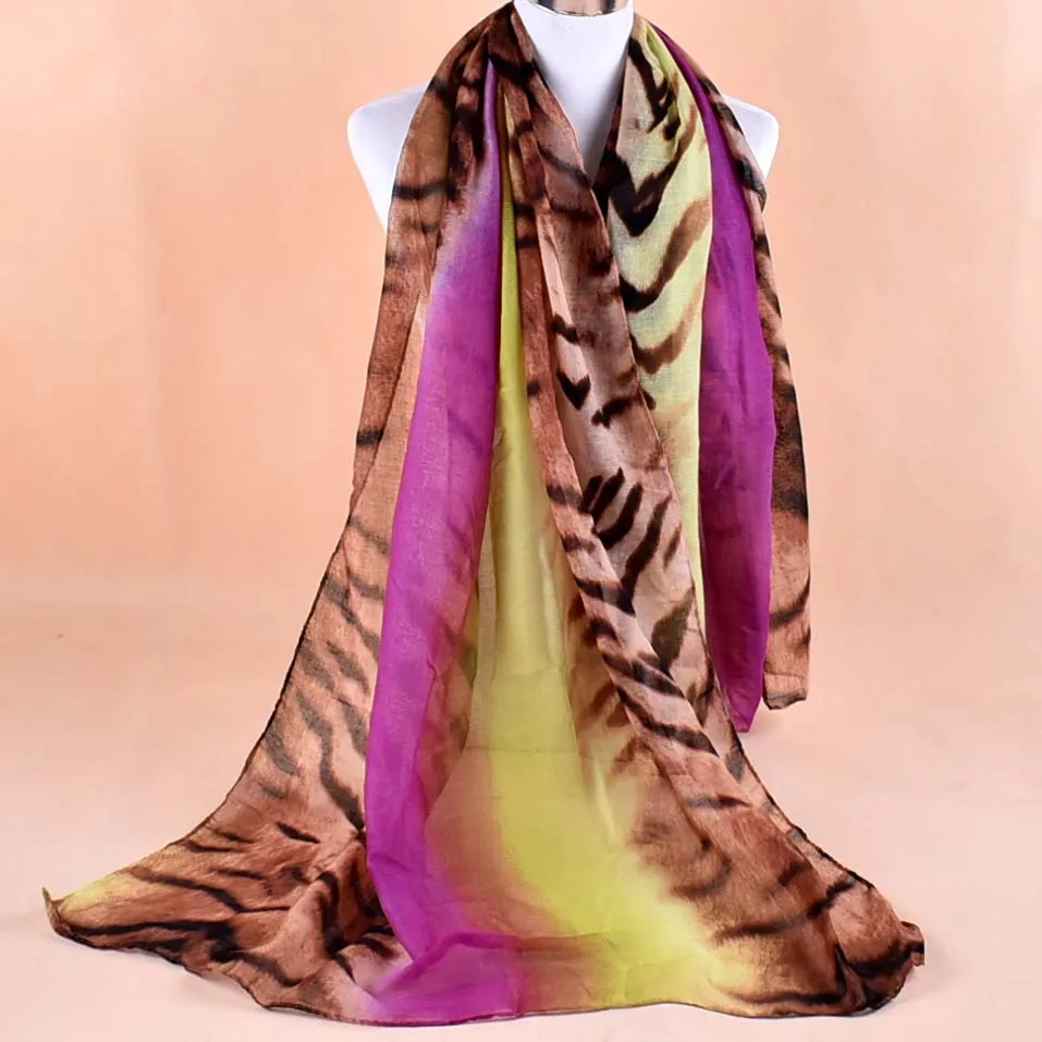 Женский шифоновый шарф накидка элегантный пляжный лето 2019|Женские шарфы| |