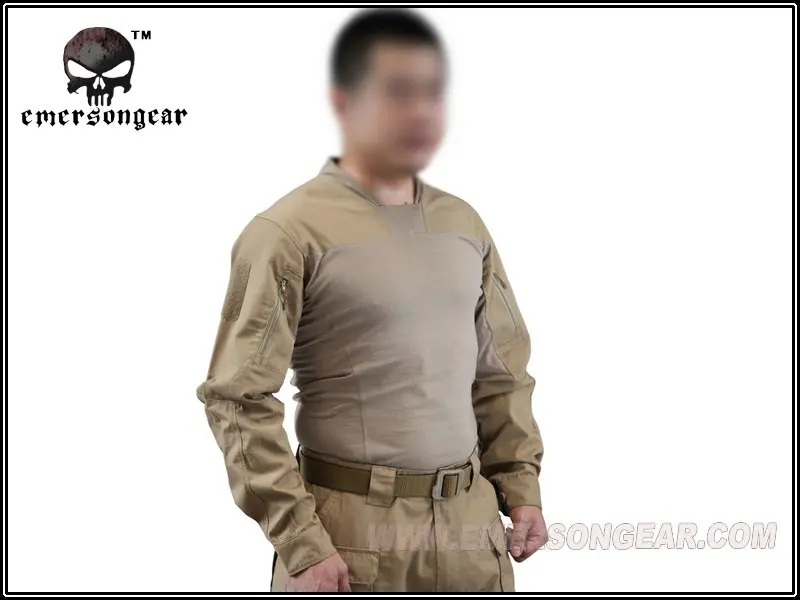 EmersonGear Arc Style LEAF Talos LT полукорпус Боевая тактическая рубашка EM8583 Койот