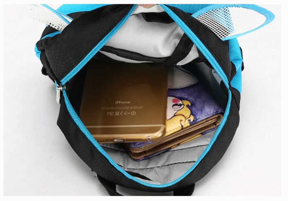 Детская сумка школьный рюкзак с мультяшными животными для малышей детская