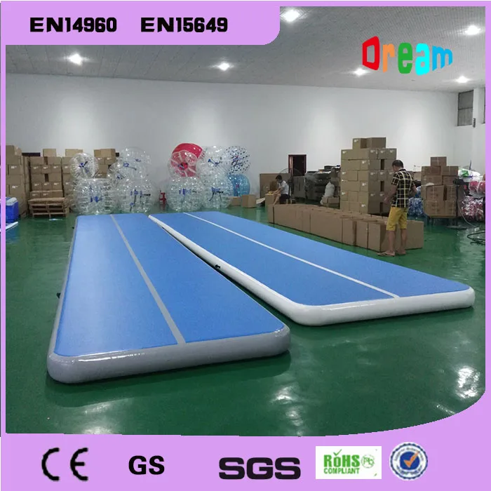 Купить Гимнастический надувной воздушный трек с насосом, 6x1x0,2 м