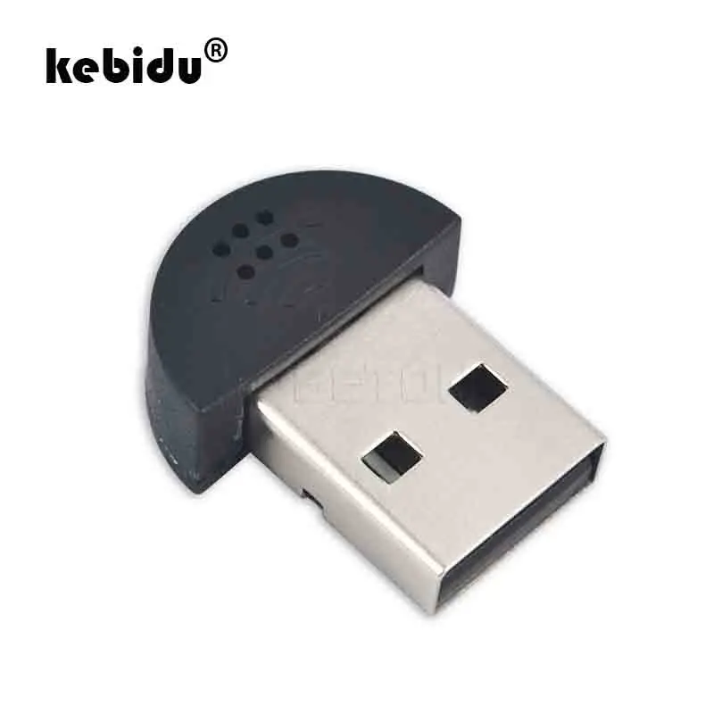 Kebidu Mini USB 2 0 Микрофон MIC Аудио адаптер драйвер бесплатно для MSN ПК ноутбука онлайн