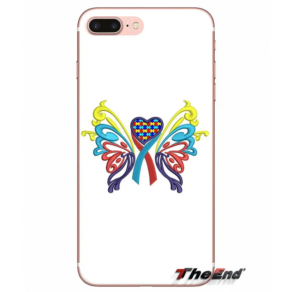Мягкий чехол с бабочкой для Sony Xperia Z Z1 Z2 Z3 Z5 compact M2 M4 M5 E3 T3 XA Aqua LG G4 G5 G3 G2 Mini|case for sony