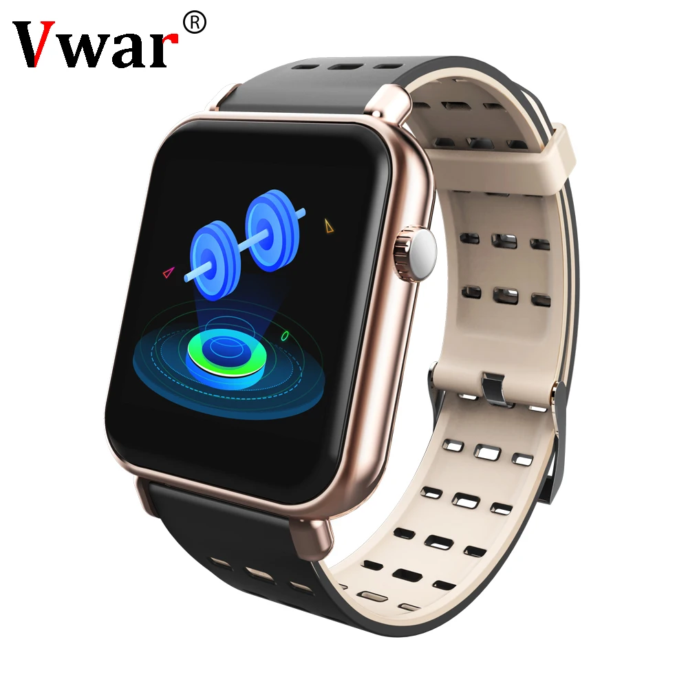 Vwar V66 Смарт часы для мужчин кровяное давление IP67 Водонепроницаемый фитнес трекер