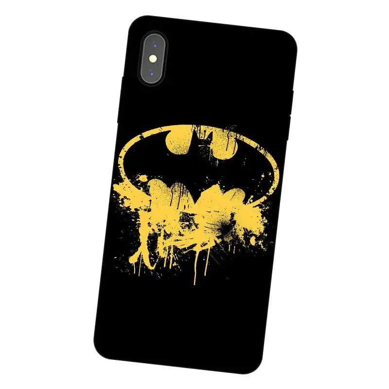 N259 Бэтмен Джокер Харли Черный силиконовый чехол для Apple iPhone 11 Pro XR XS Max X 8 7 6 6S Plus 5 5S SE